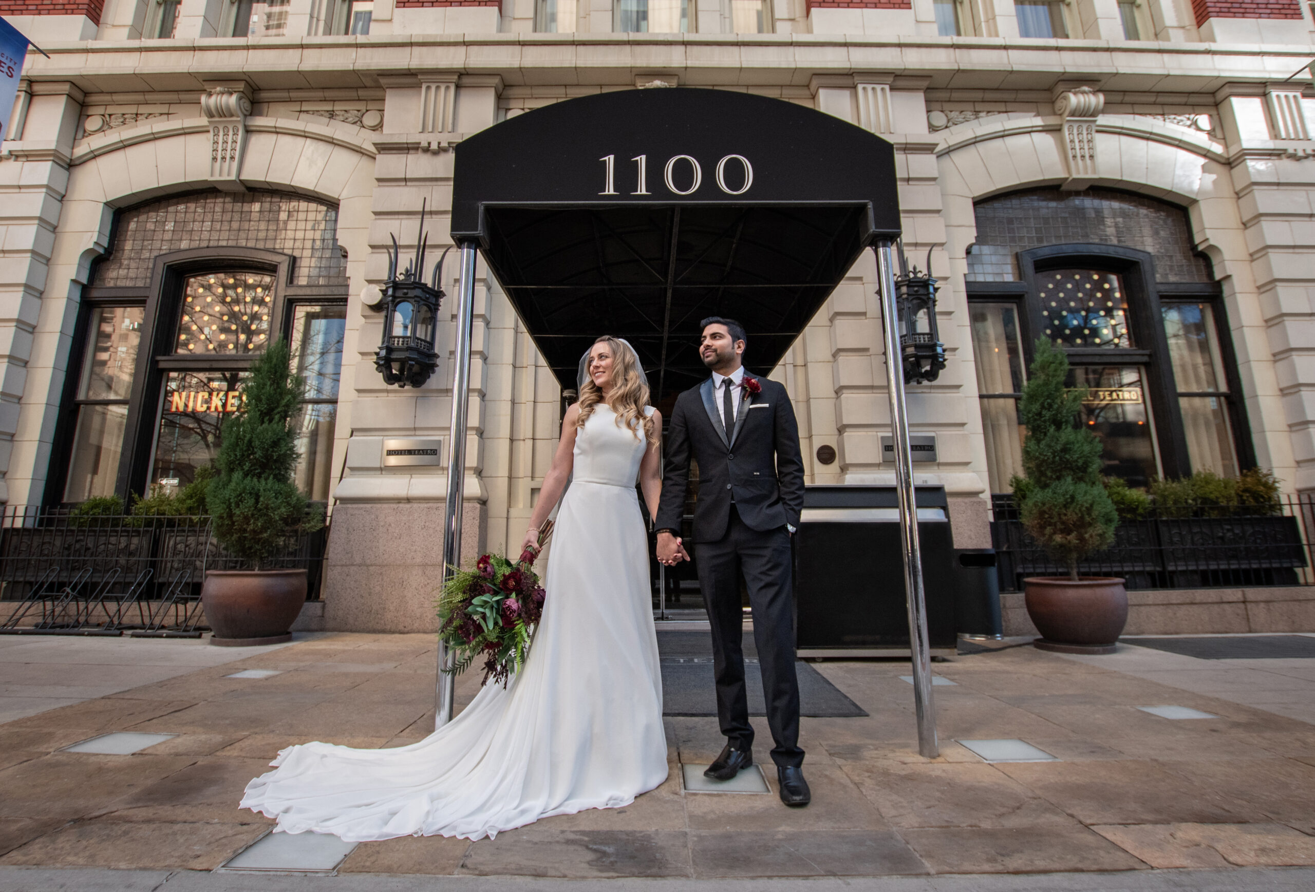 downtown denver wedding venue photographer hotel teatro