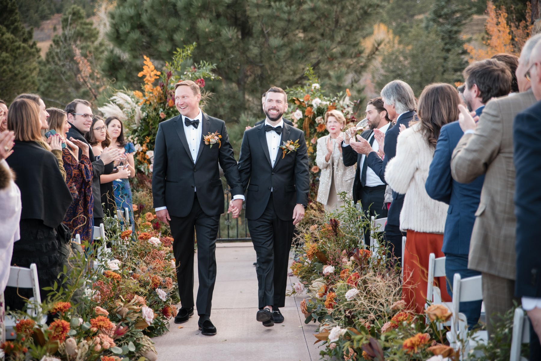 same sex fall wedding at the broadmoor colorado springs wedding